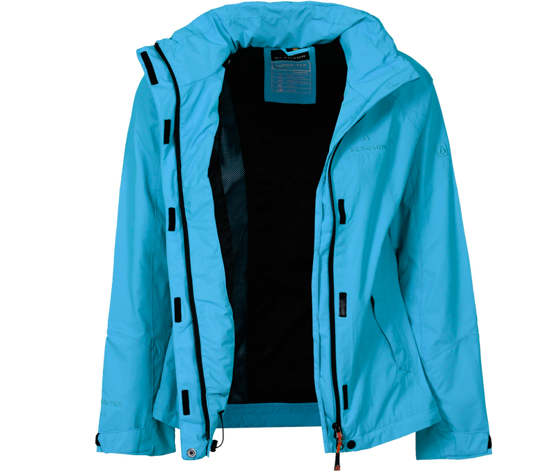 Bergson Damen Funktionsjacke ROCKRIDER hellblau