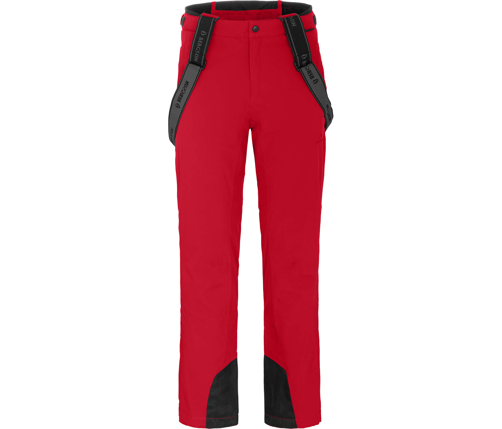 Bergson FLEX | China --> bielastisch, Sehr - Wassersäule Outdoorbekleidung rot gute Skihose, wattiert, Herren 20000 mm
